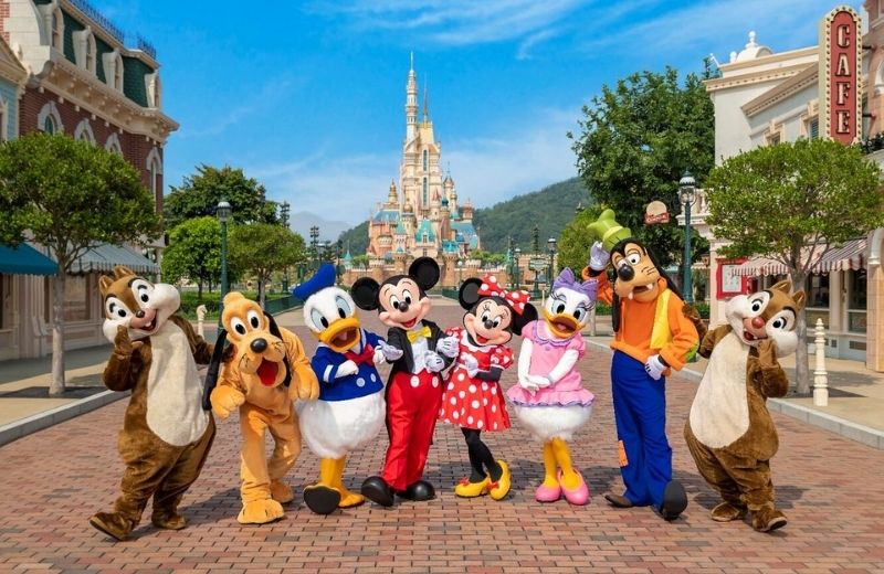 Công viên Disneyland Thiên đường cổ tích tại Hồng Kông